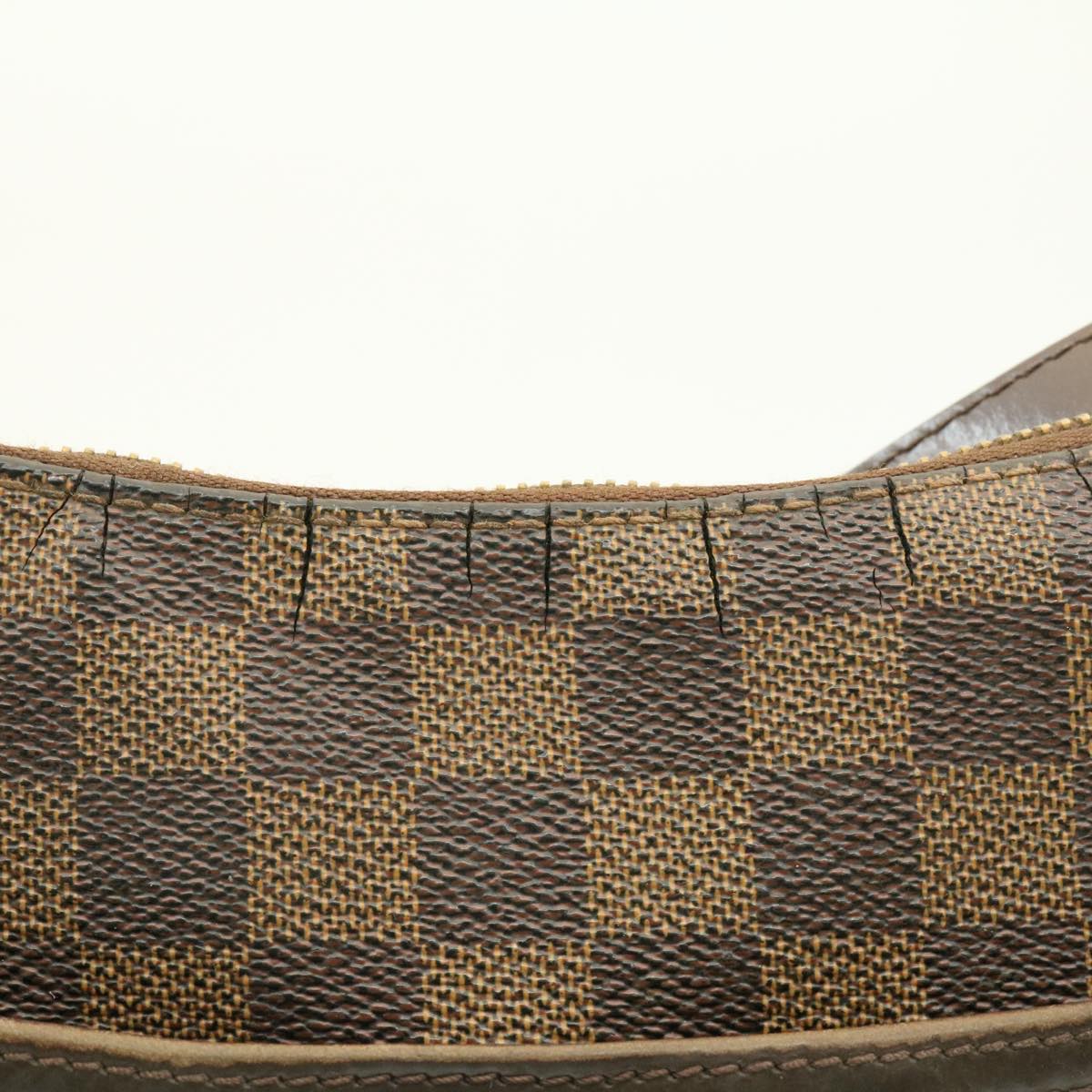LOUIS VUITTON Damier Ebene Bloomsbury PM Shoulder Bag N42251 LV jk506