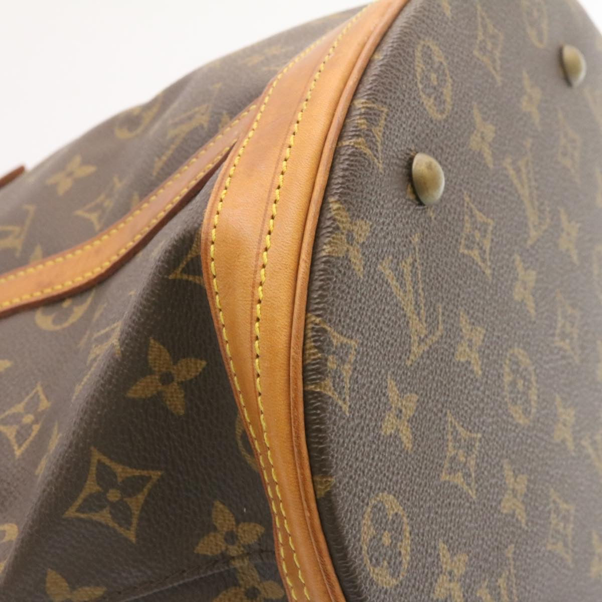 LOUIS VUITTON Monogram Bucket GM Shoulder Bag M42236 LV jk515