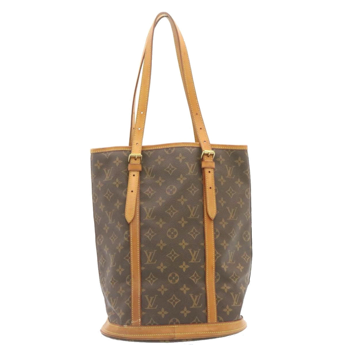 LOUIS VUITTON Monogram Bucket GM Shoulder Bag M42236 LV jk515