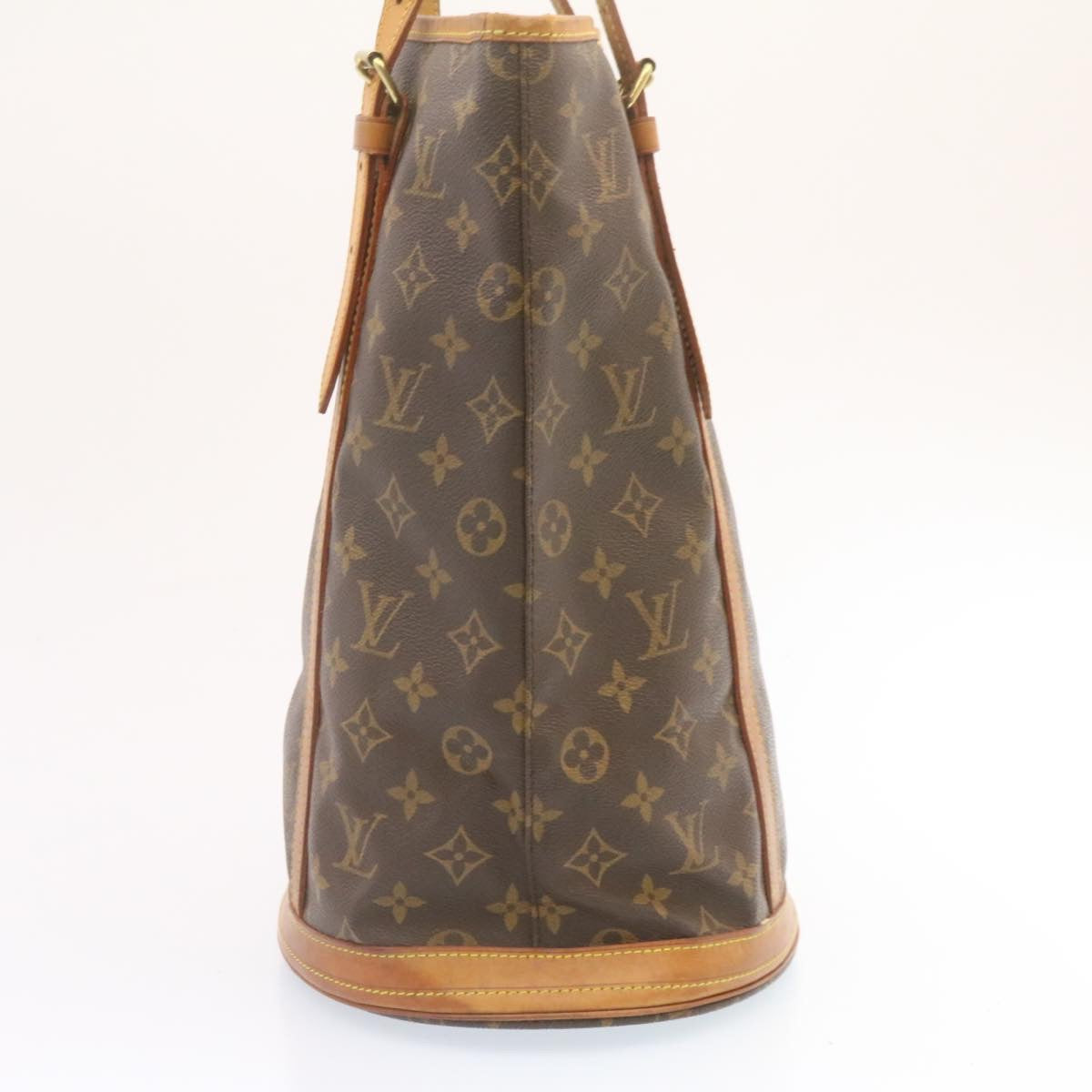 LOUIS VUITTON Monogram Bucket GM Shoulder Bag M42236 LV jk515