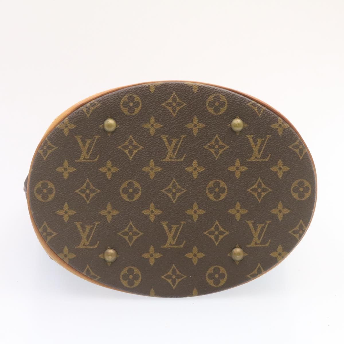 LOUIS VUITTON Monogram Bucket GM Shoulder Bag M42236 LV jk515