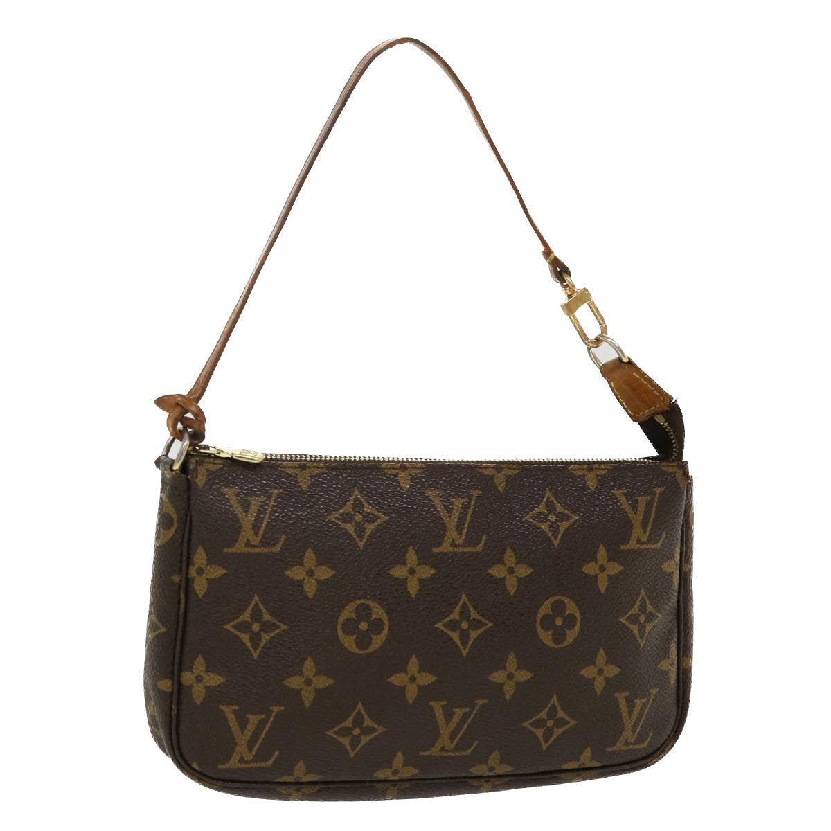 LOUIS VUITTON Monogram Pochette Accessoires Pouch M51980 LV jk520