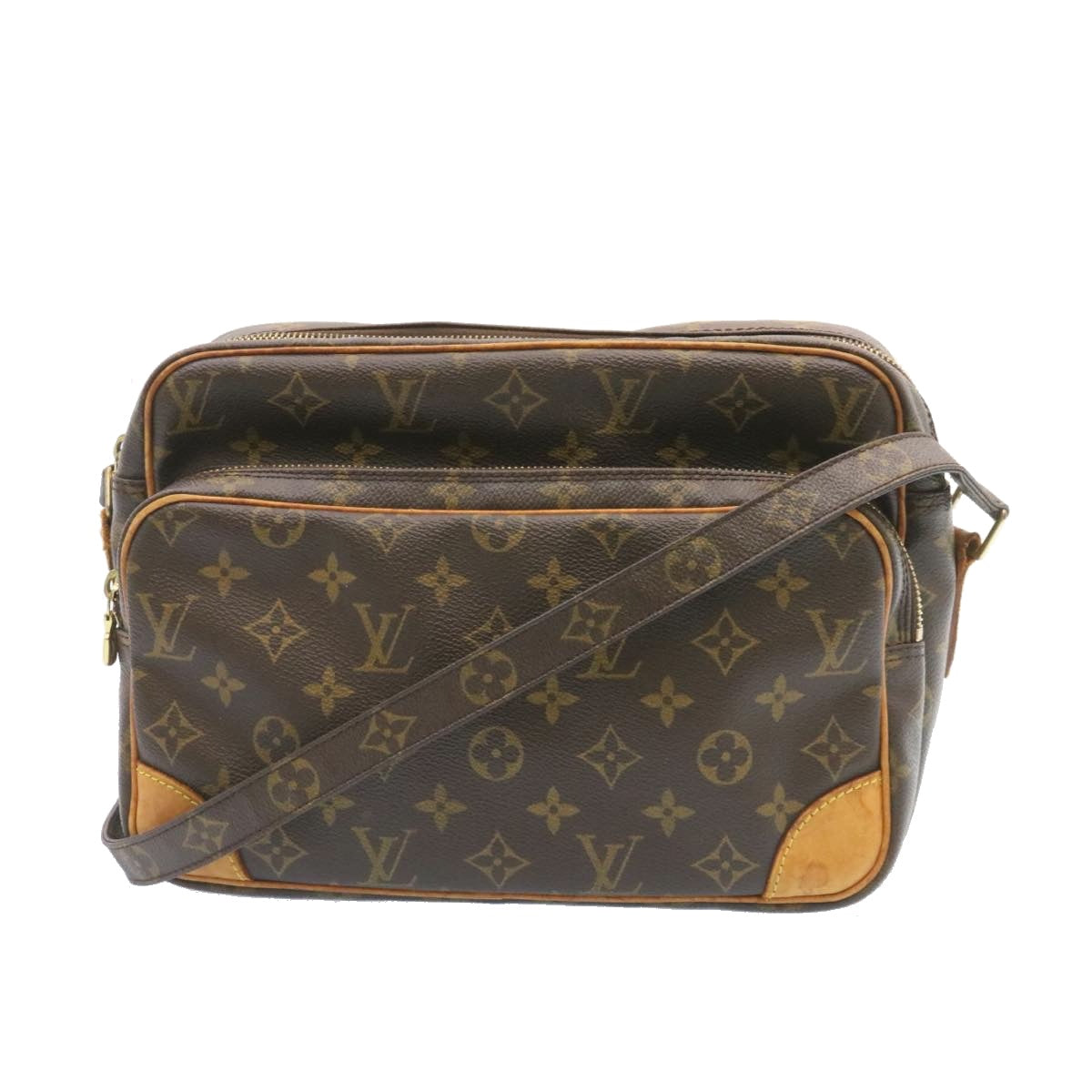 LOUIS VUITTON Monogram Nile Shoulder Bag M45244 LV jk581