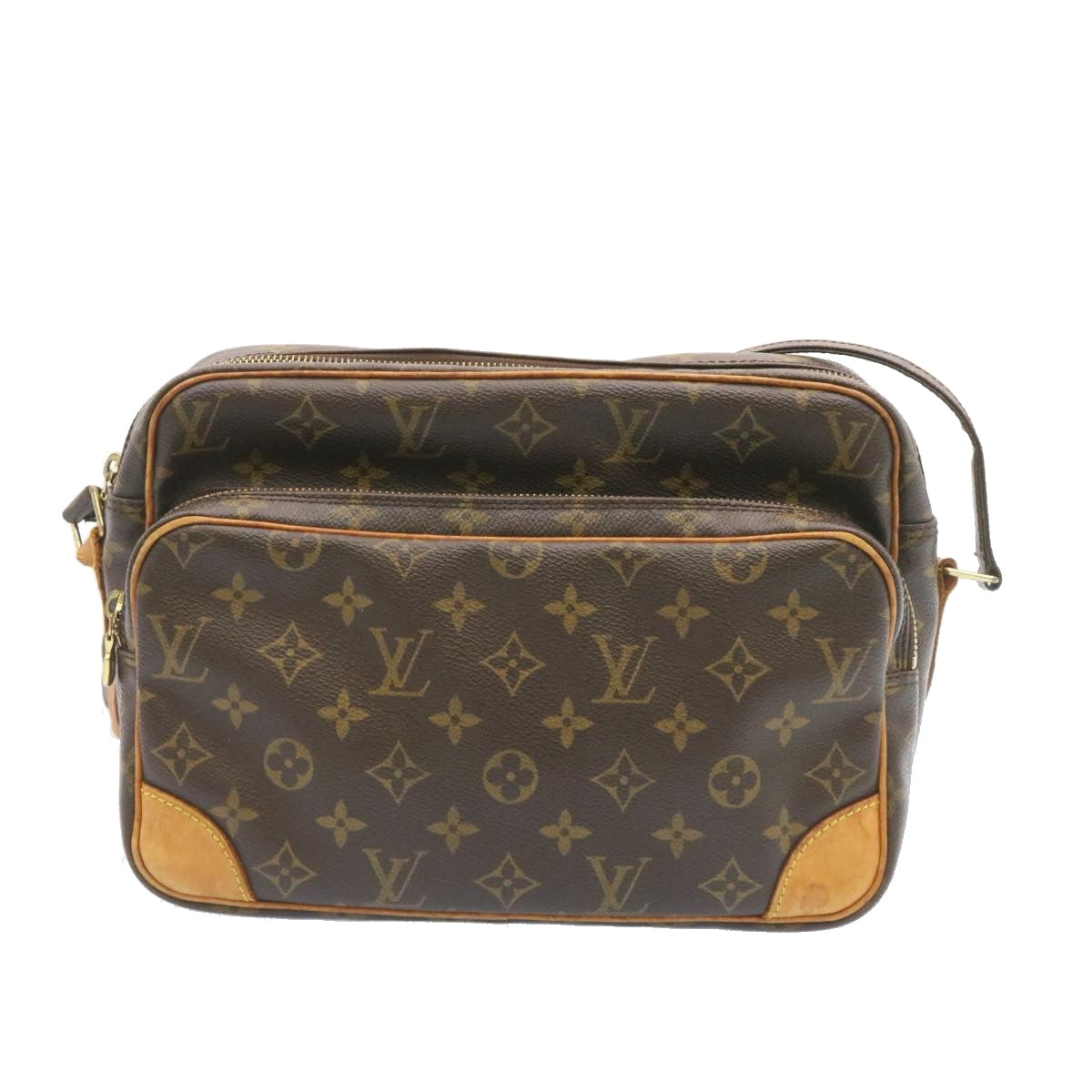 LOUIS VUITTON Monogram Nile Shoulder Bag M45244 LV jk581