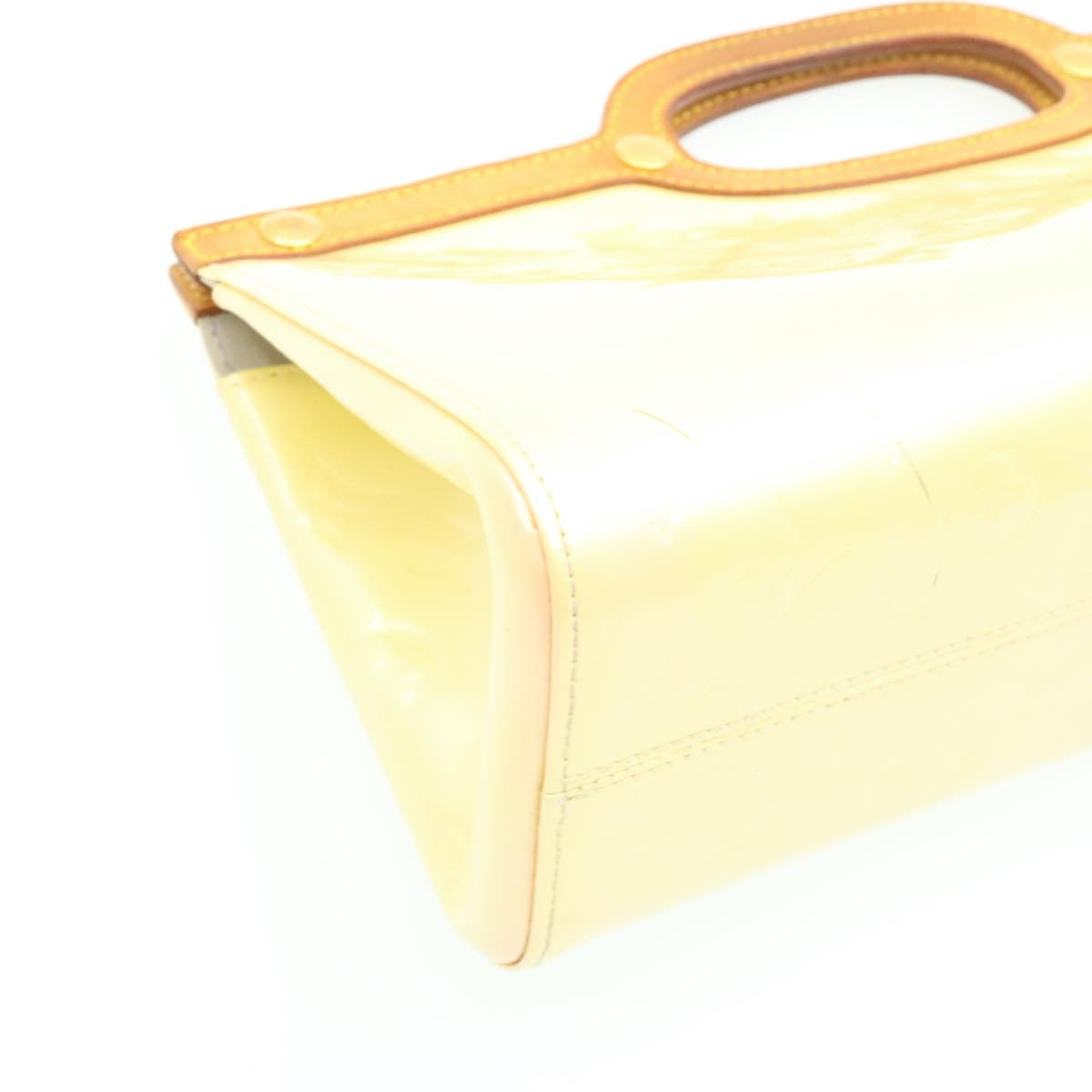 LOUIS VUITTON Monogram Vernis Roxbury Drive Hand Bag Perle M91374 LV jk642