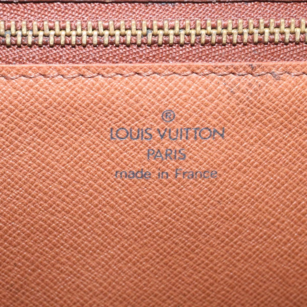 LOUIS VUITTON Epi Monceau Hand Bag Brown M52123 LV jk716