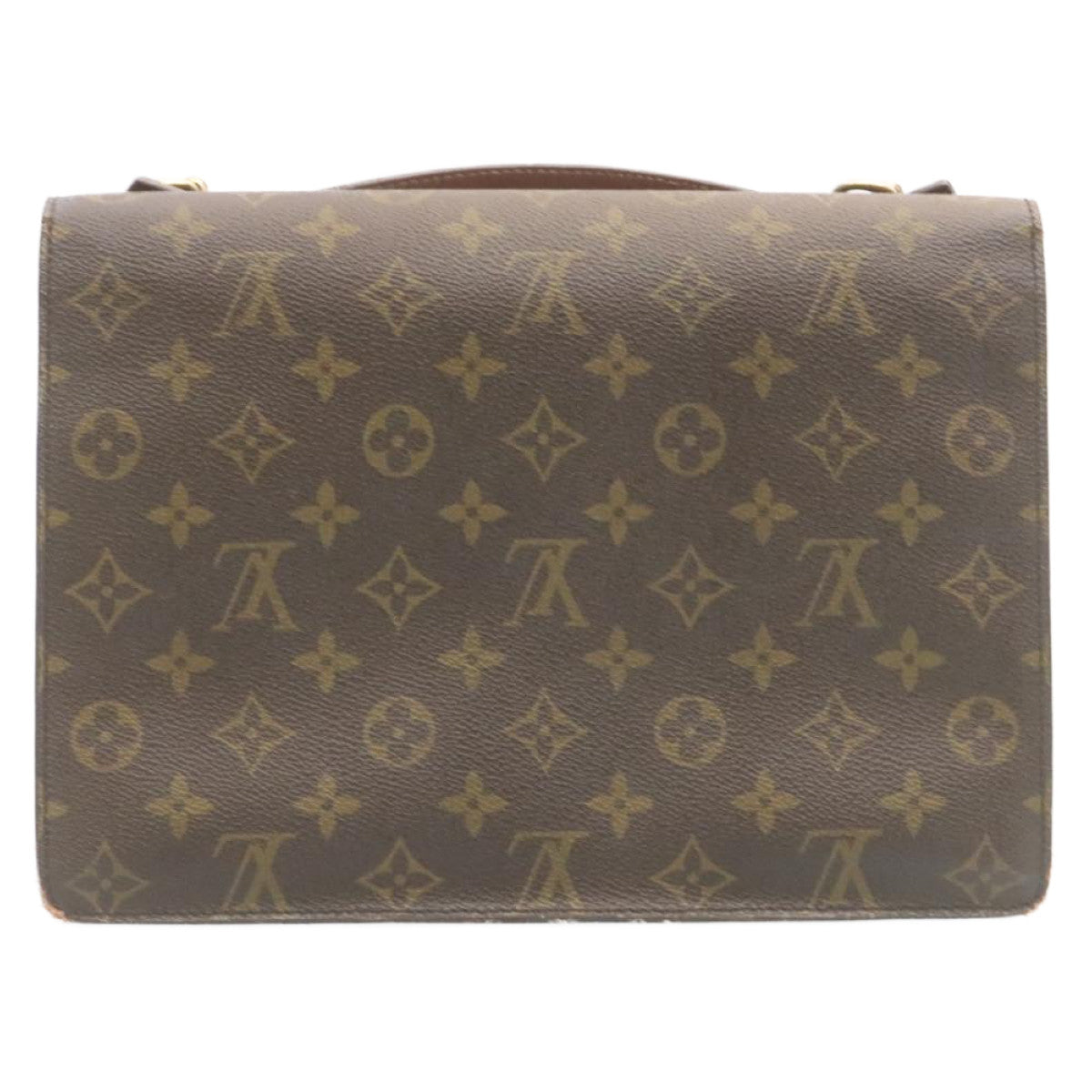 LOUIS VUITTON Monogram Monceau 2Way Hand Bag M51185 LV jk753
