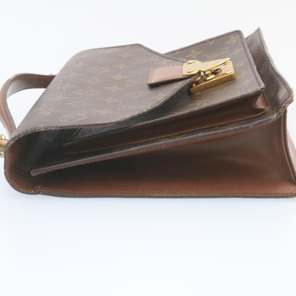 LOUIS VUITTON Monogram Monceau 2Way Hand Bag M51185 LV jk753