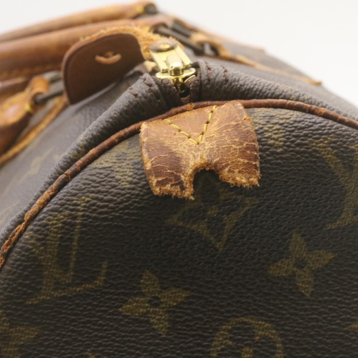 LOUIS VUITTON Monogram Speedy 40 Hand Bag M41522 LV jk755