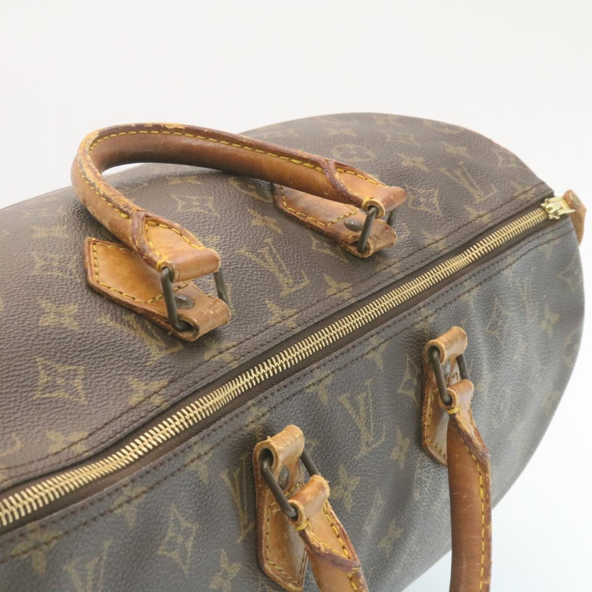 LOUIS VUITTON Monogram Speedy 40 Hand Bag M41522 LV jk755
