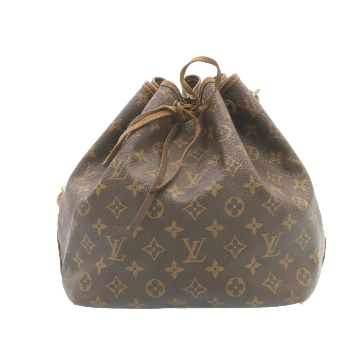 LOUIS VUITTON Monogram Petit Noe Shoulder Bag M42226 LV jk839