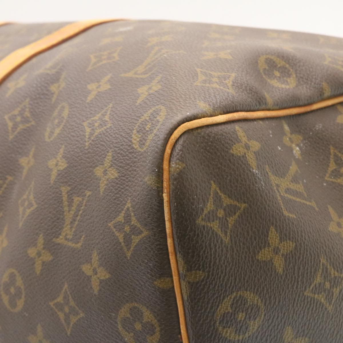 LOUIS VUITTON Monogram Keepall 50 Boston Bag M41426 LV jk868