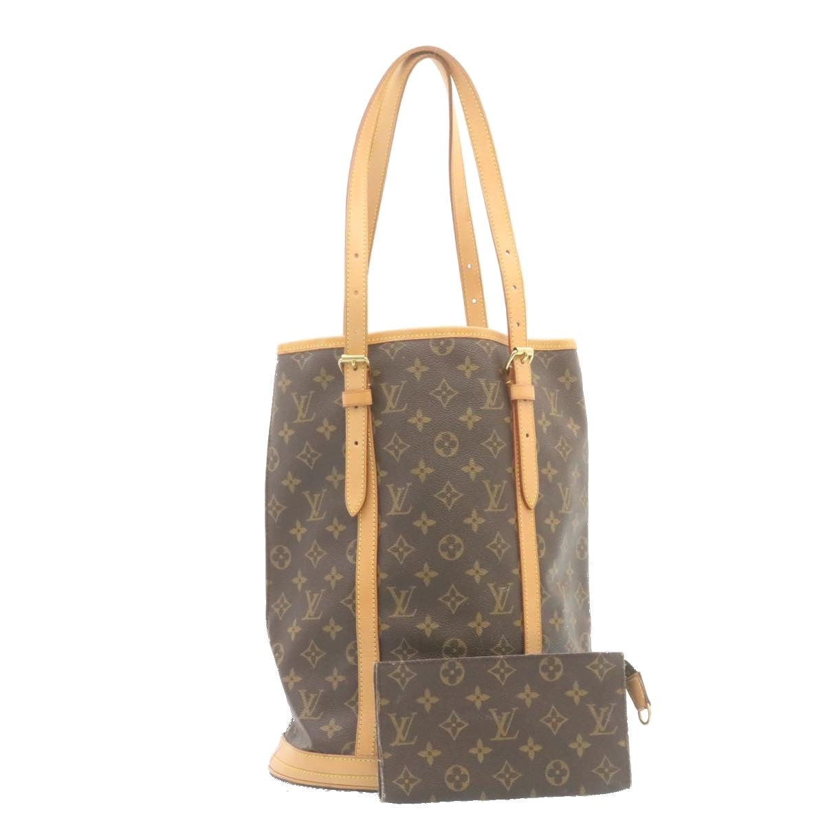 LOUIS VUITTON Monogram Bucket GM Shoulder Bag M42236 LV jk889