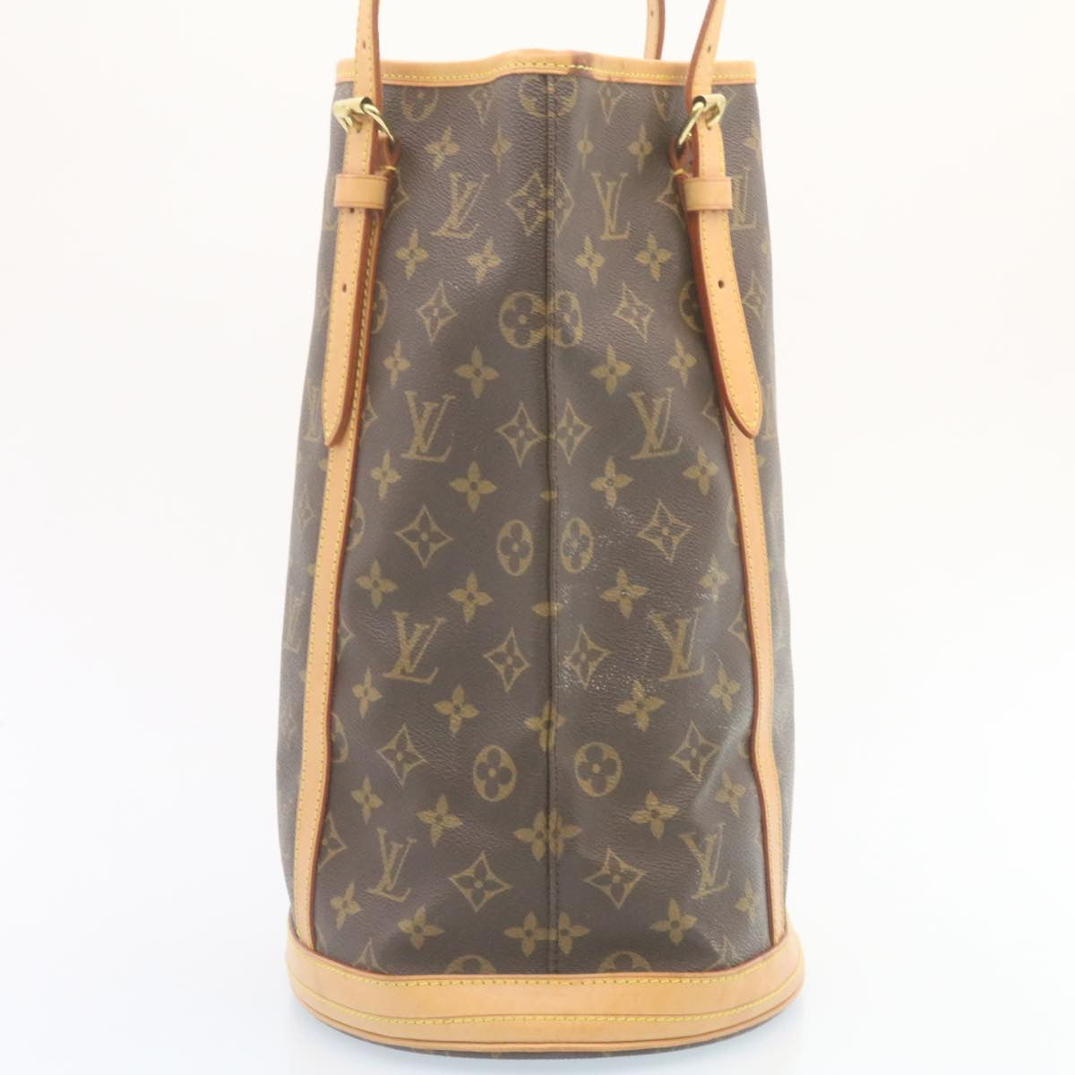 LOUIS VUITTON Monogram Bucket GM Shoulder Bag M42236 LV jk889