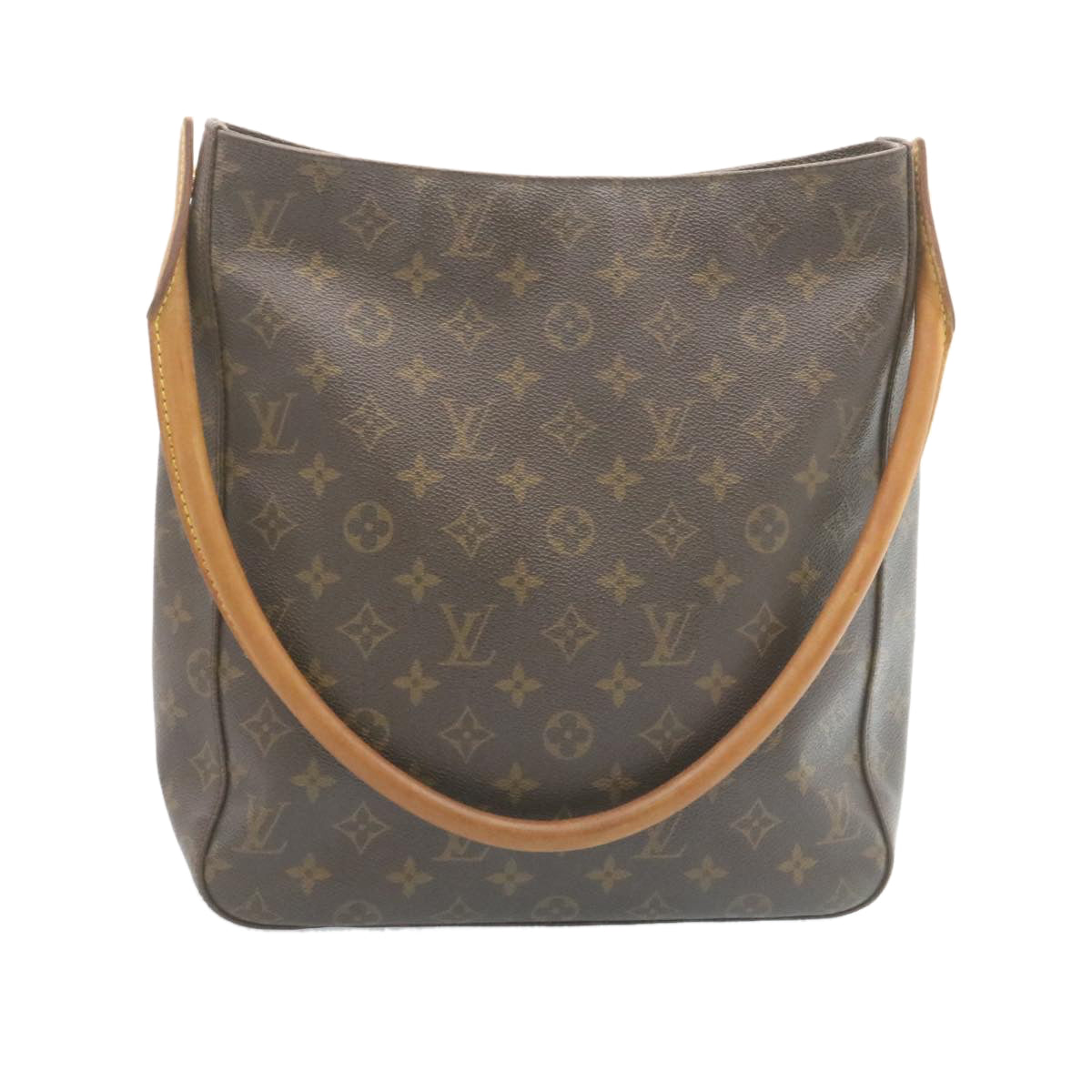 LOUIS VUITTON Monogram Looping GM Shoulder Bag M51145 LV jk893