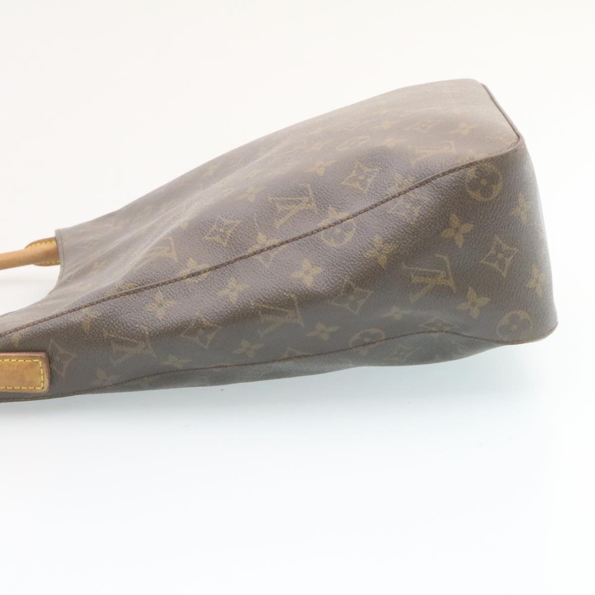 LOUIS VUITTON Monogram Looping GM Shoulder Bag M51145 LV jk893