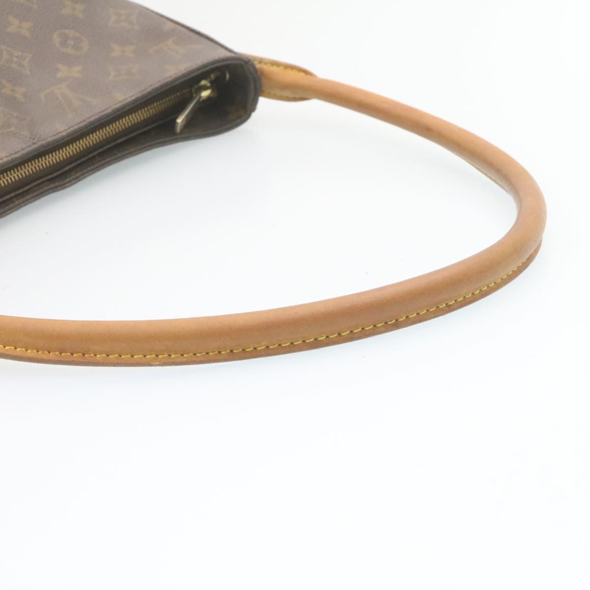 LOUIS VUITTON Monogram Looping GM Shoulder Bag M51145 LV jk893