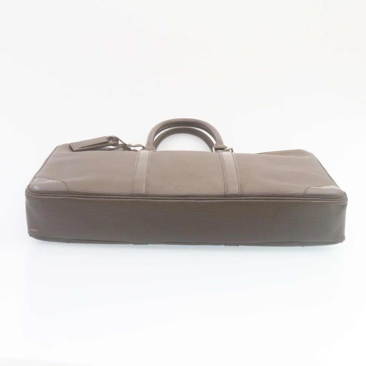 LOUIS VUITTON Epi PorteDocuments Voyage Business Bag Mocha M5909D LV jk943