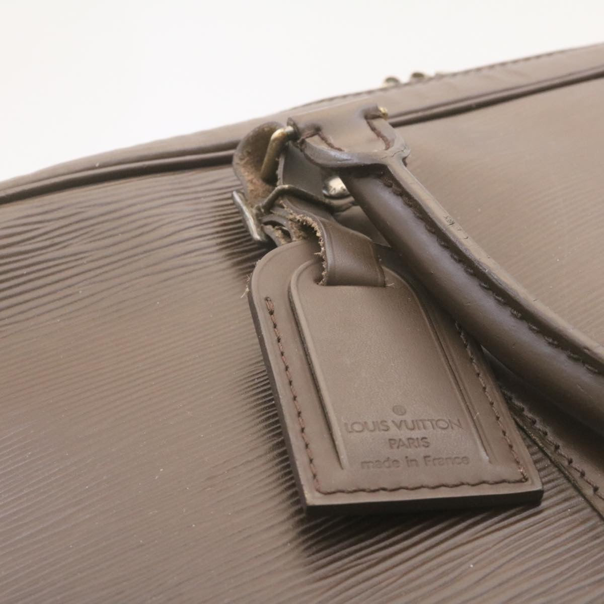 LOUIS VUITTON Epi PorteDocuments Voyage Business Bag Mocha M5909D LV jk943