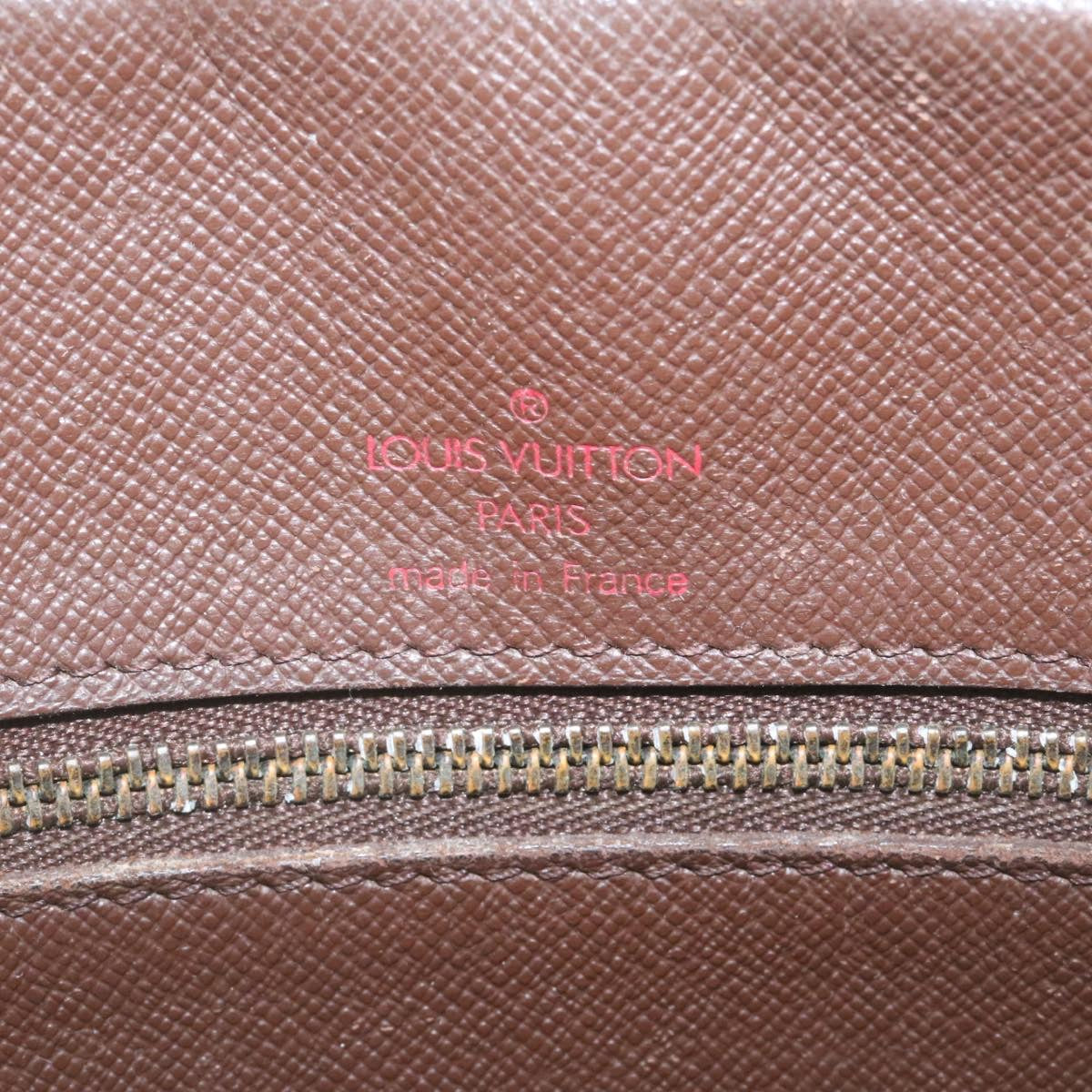 LOUIS VUITTON Epi PorteDocuments Voyage Business Bag Mocha M5909D LV jk943