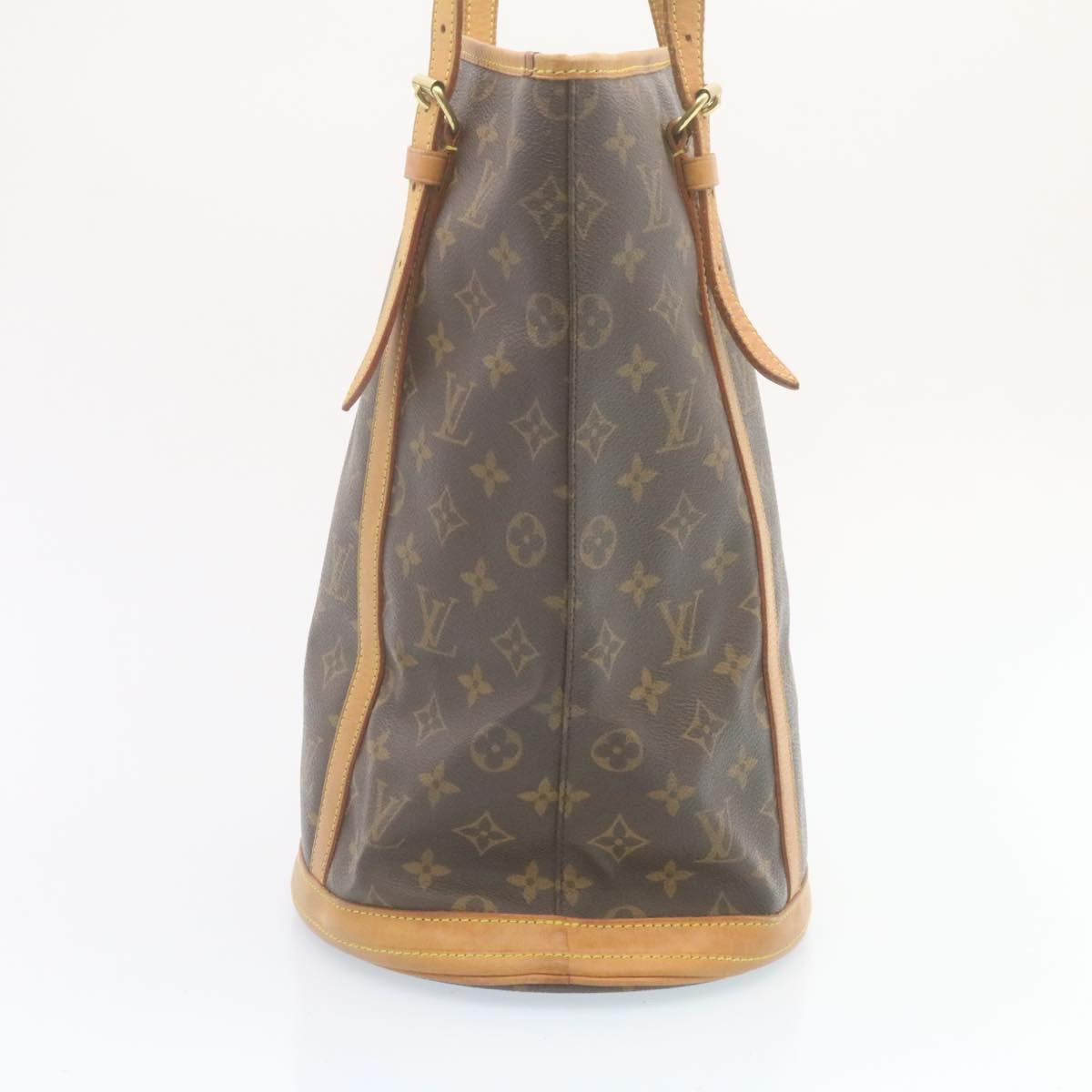 LOUIS VUITTON Monogram Bucket GM Shoulder Bag bs465 LV jk949