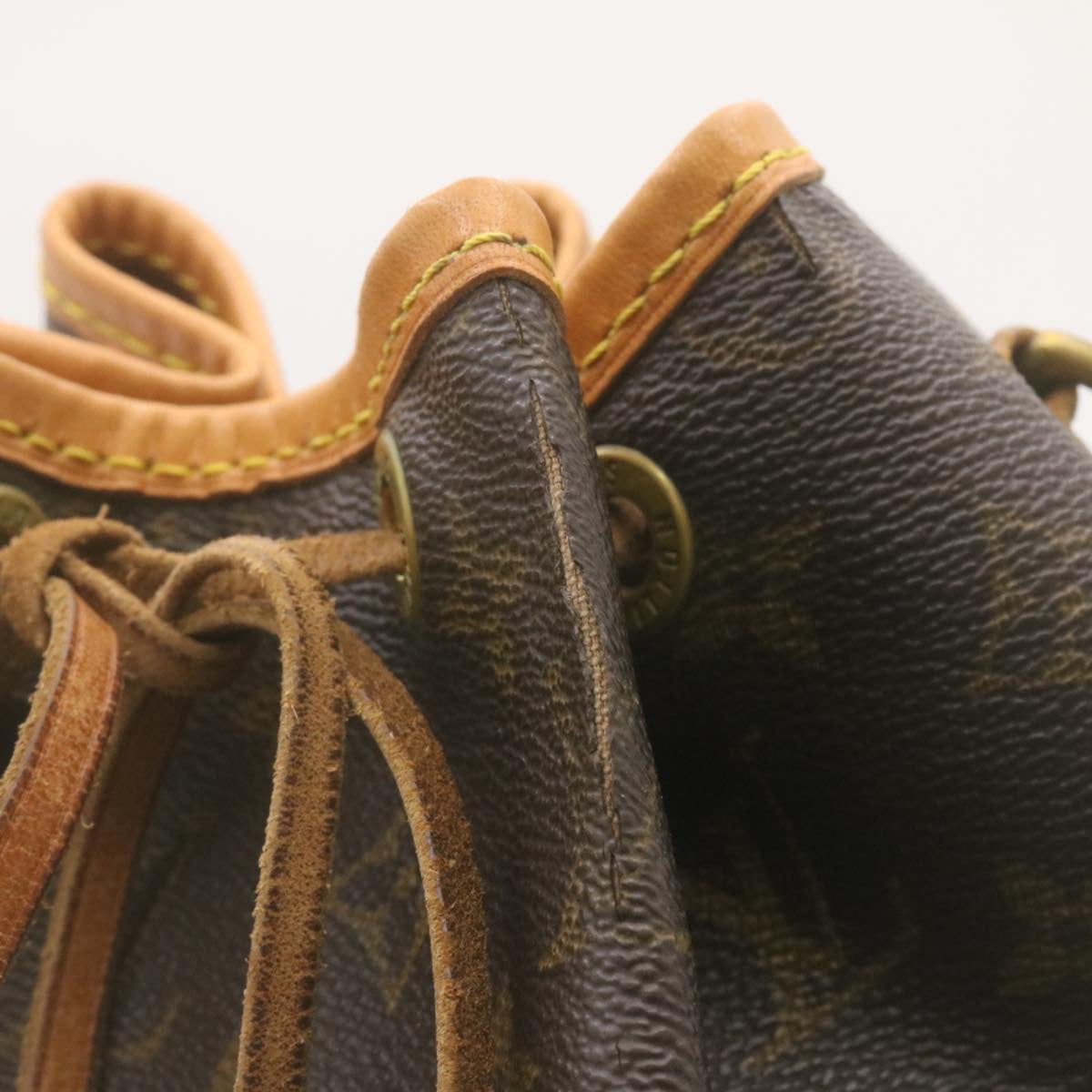 LOUIS VUITTON Monogram Noe Shoulder Bag M42224 LV jk980