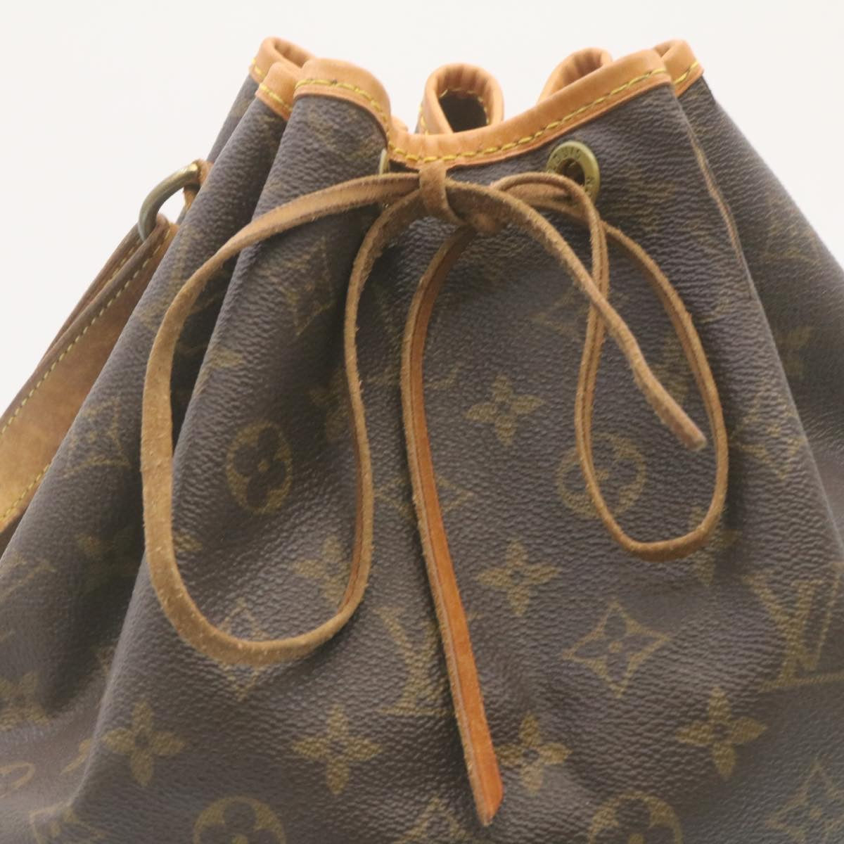 LOUIS VUITTON Monogram Noe Shoulder Bag M42224 LV jk980