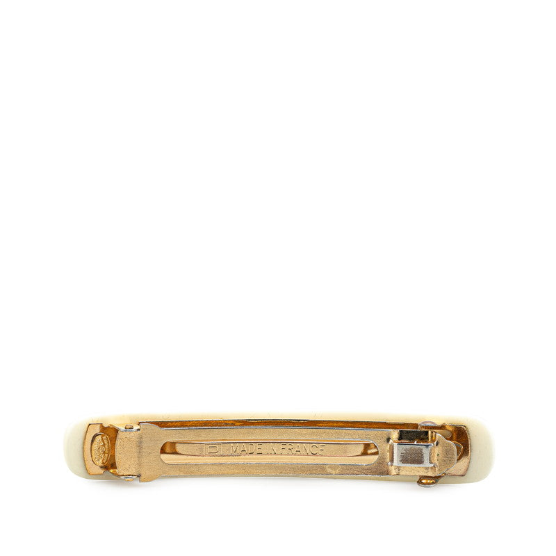 Chanel Vintage Flower Motif Barrette