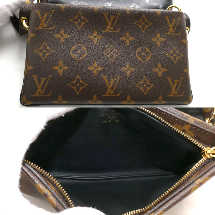 Louis Vuitton Monogram Reverse Pochette LV3 M45412