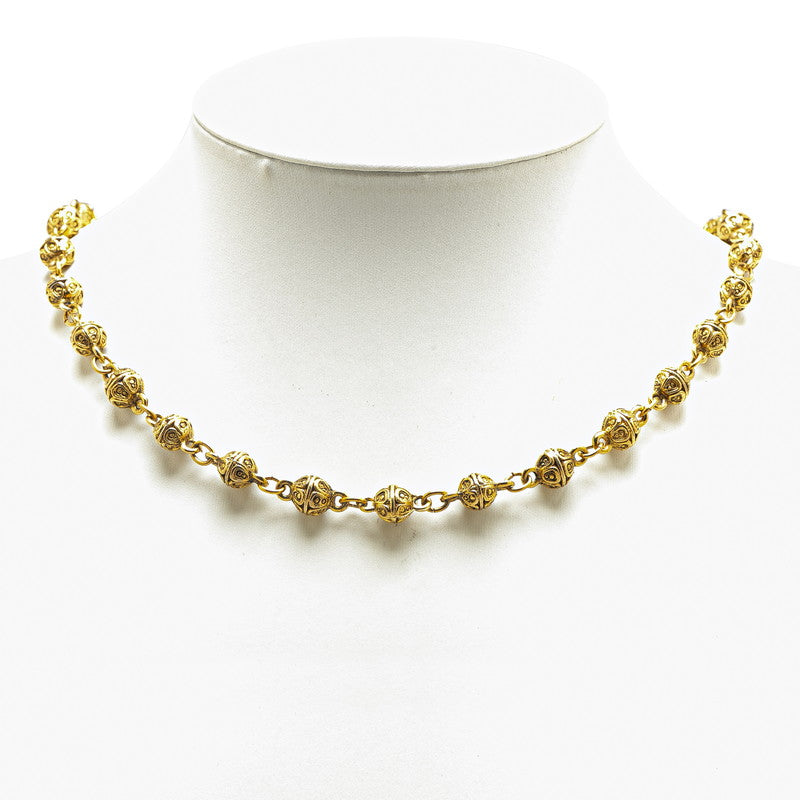 Chanel Vintage Gold Plated Necklace