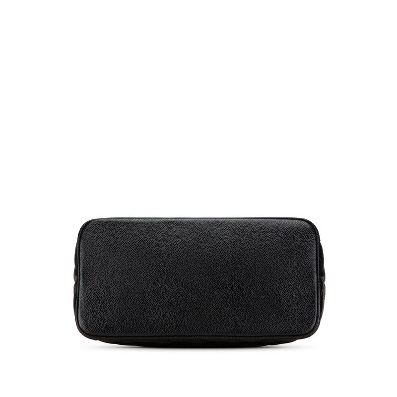Chanel Caviar Matelasse Coco Mark Tote Bag