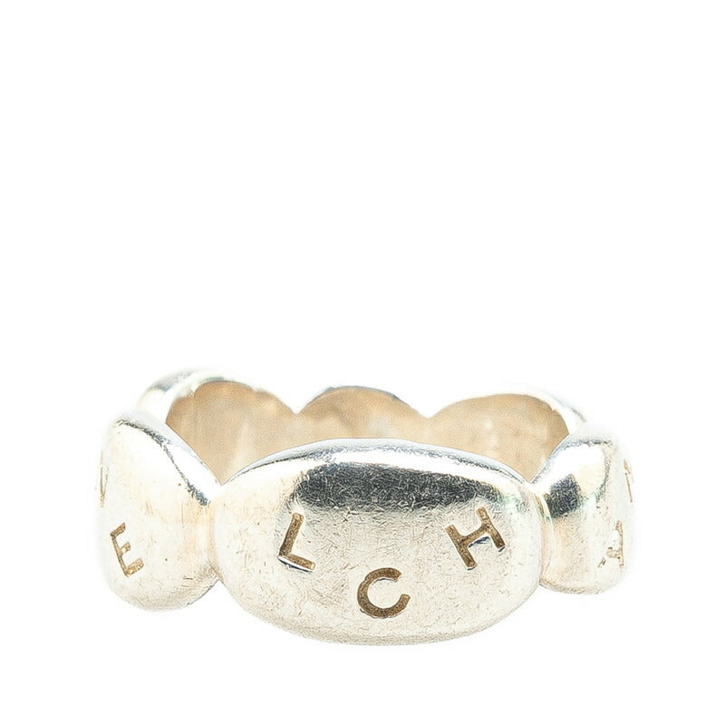 Chanel Logo Motif Metal Ring
