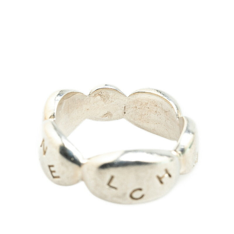 Chanel Logo Motif Metal Ring