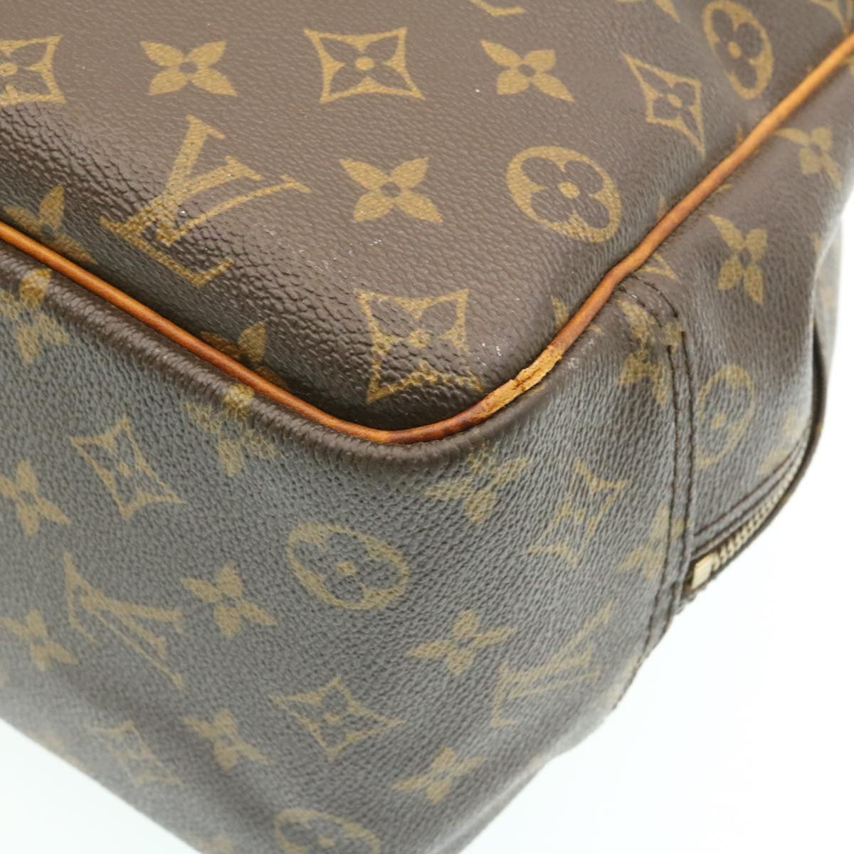 LOUIS VUITTON Monogram Deauville Hand Bag M47270 LV ki1069