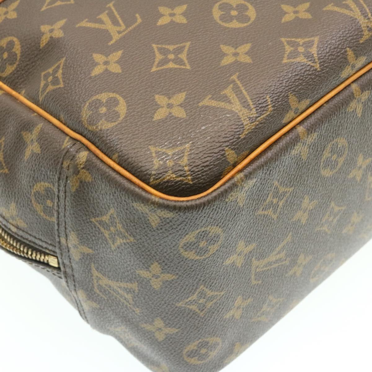 LOUIS VUITTON Monogram Deauville Hand Bag M47270 LV ki1069