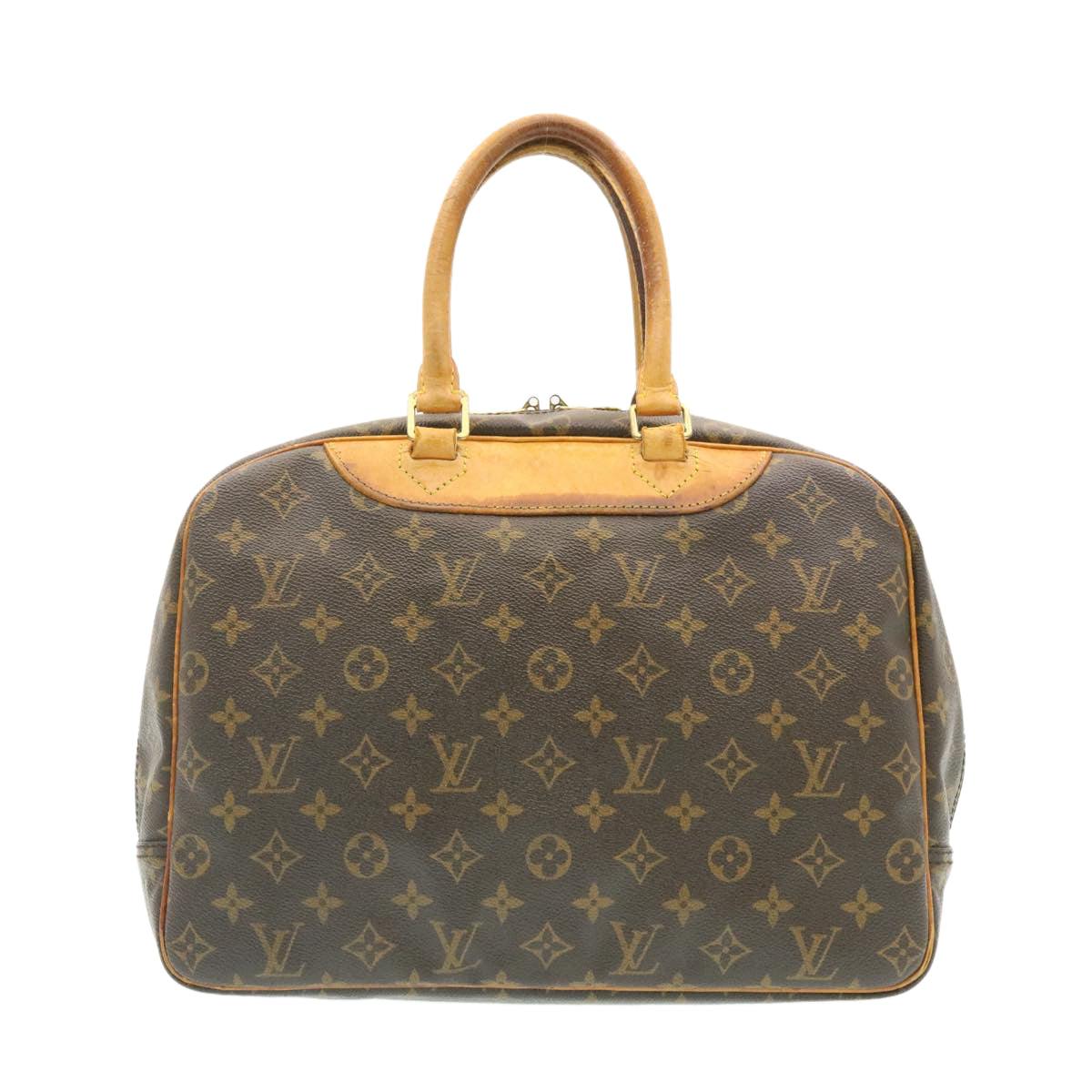 LOUIS VUITTON Monogram Deauville Hand Bag M47270 LV ki1069