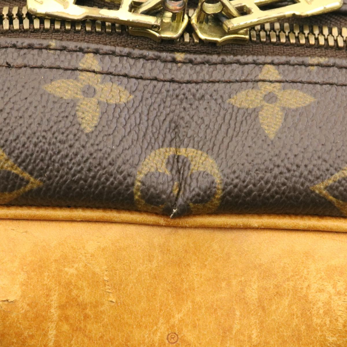 LOUIS VUITTON Monogram Deauville Hand Bag M47270 LV ki1069