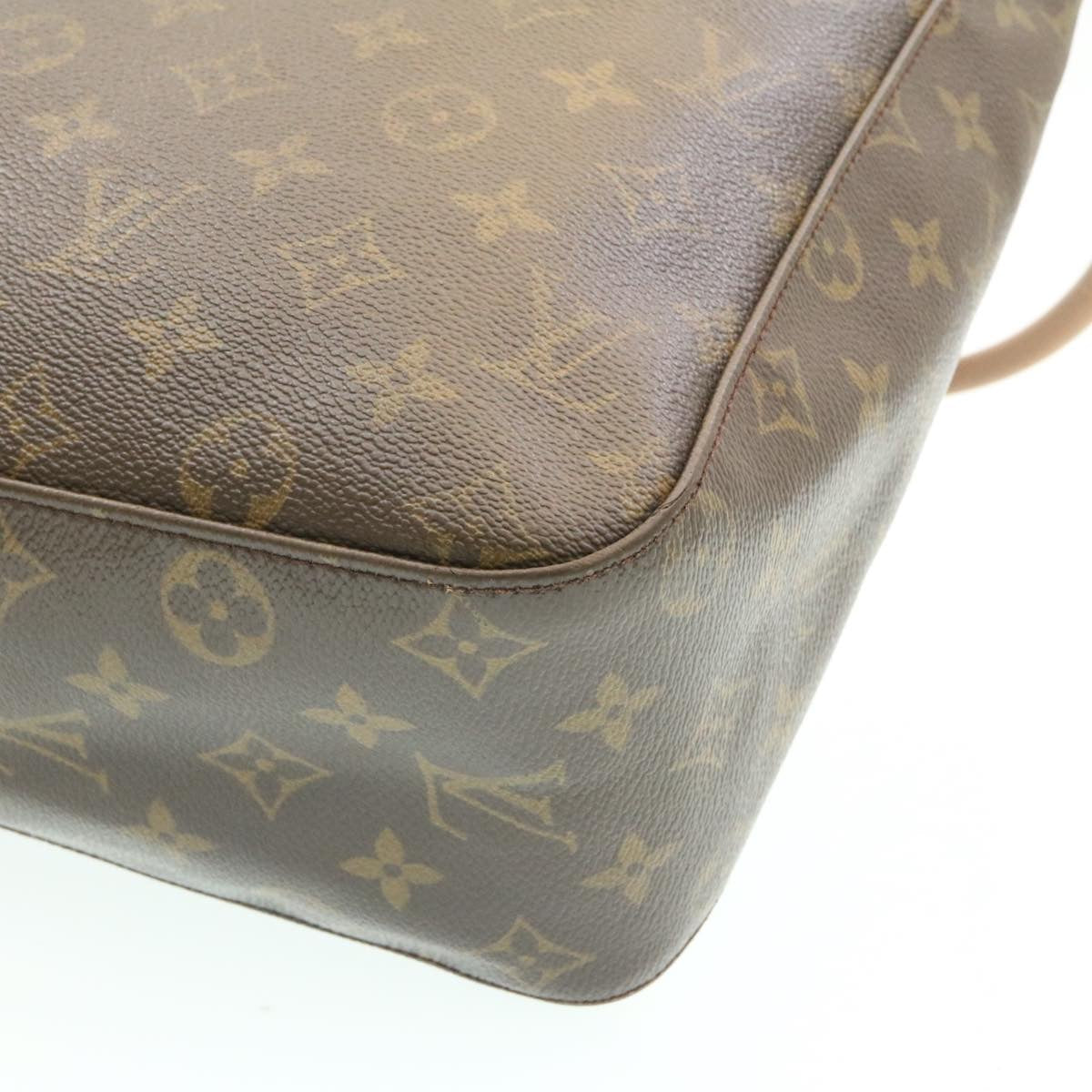 LOUIS VUITTON Monogram Looping GM Shoulder Bag M51145 LV ki1084