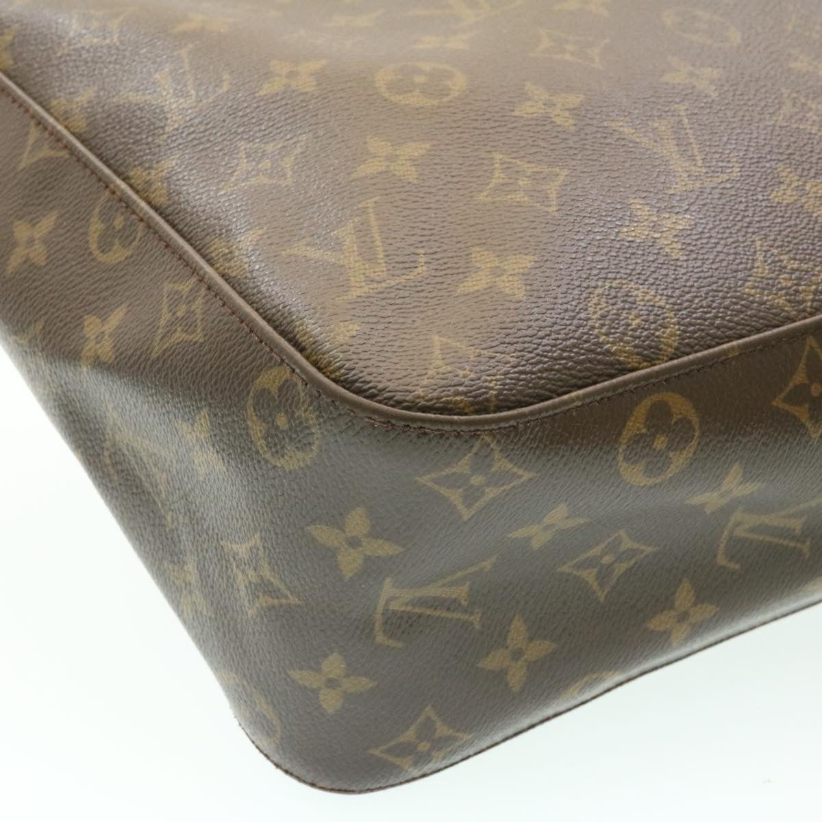 LOUIS VUITTON Monogram Looping GM Shoulder Bag M51145 LV ki1084