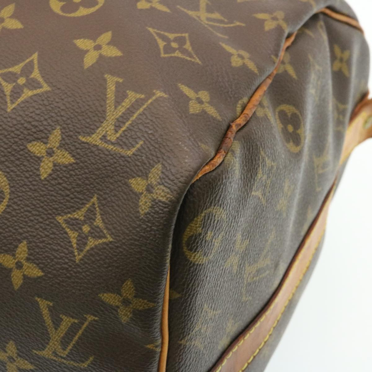 LOUIS VUITTON Monogram Keepall Bandouliere 45 Boston Bag M41418 LV ki1163