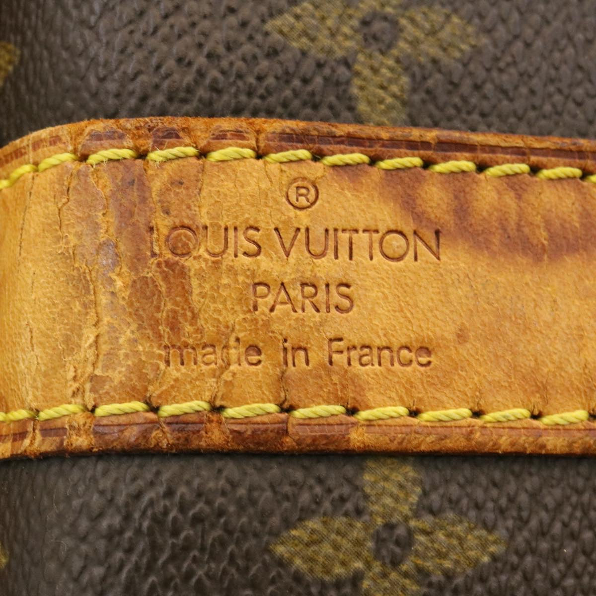 LOUIS VUITTON Monogram Keepall Bandouliere 45 Boston Bag M41418 LV ki1163