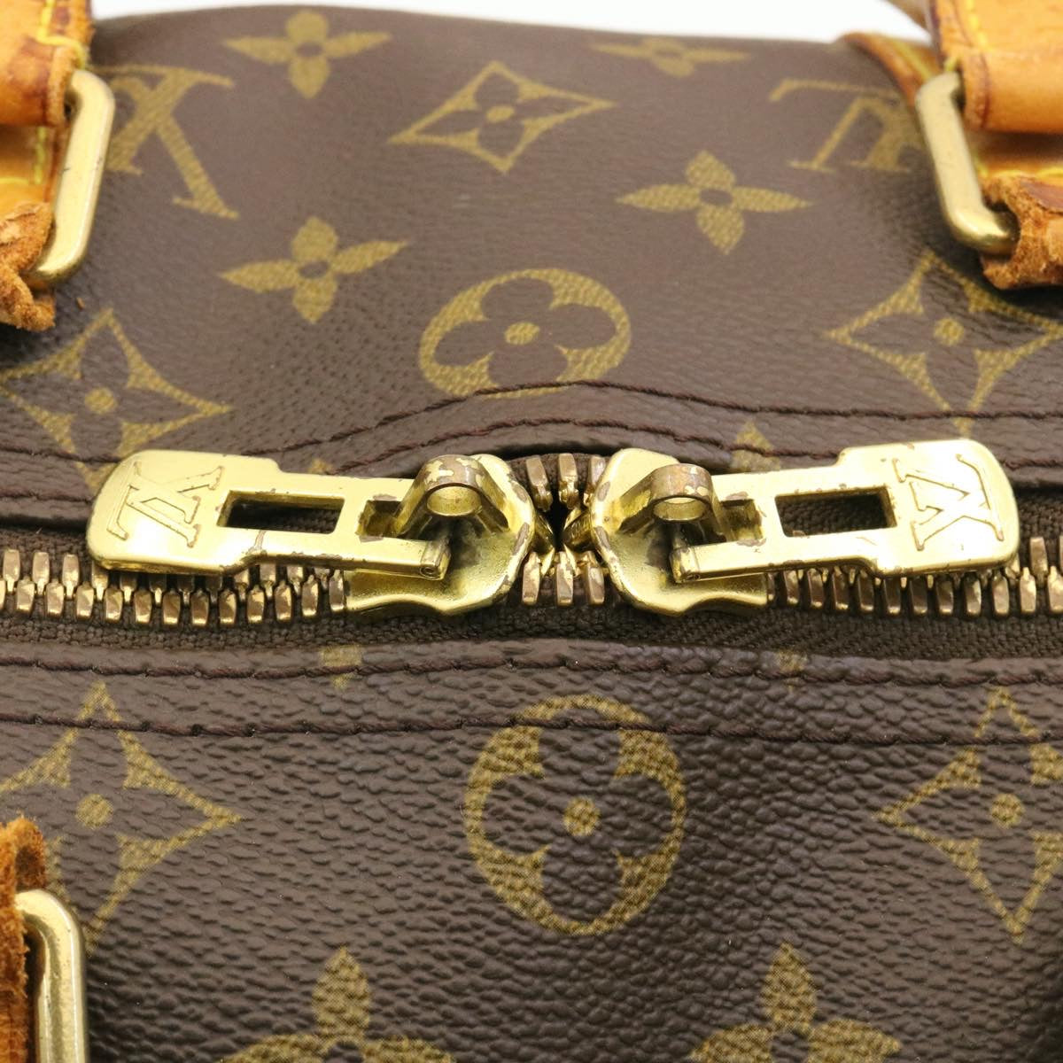 LOUIS VUITTON Monogram Keepall Bandouliere 45 Boston Bag M41418 LV ki1163