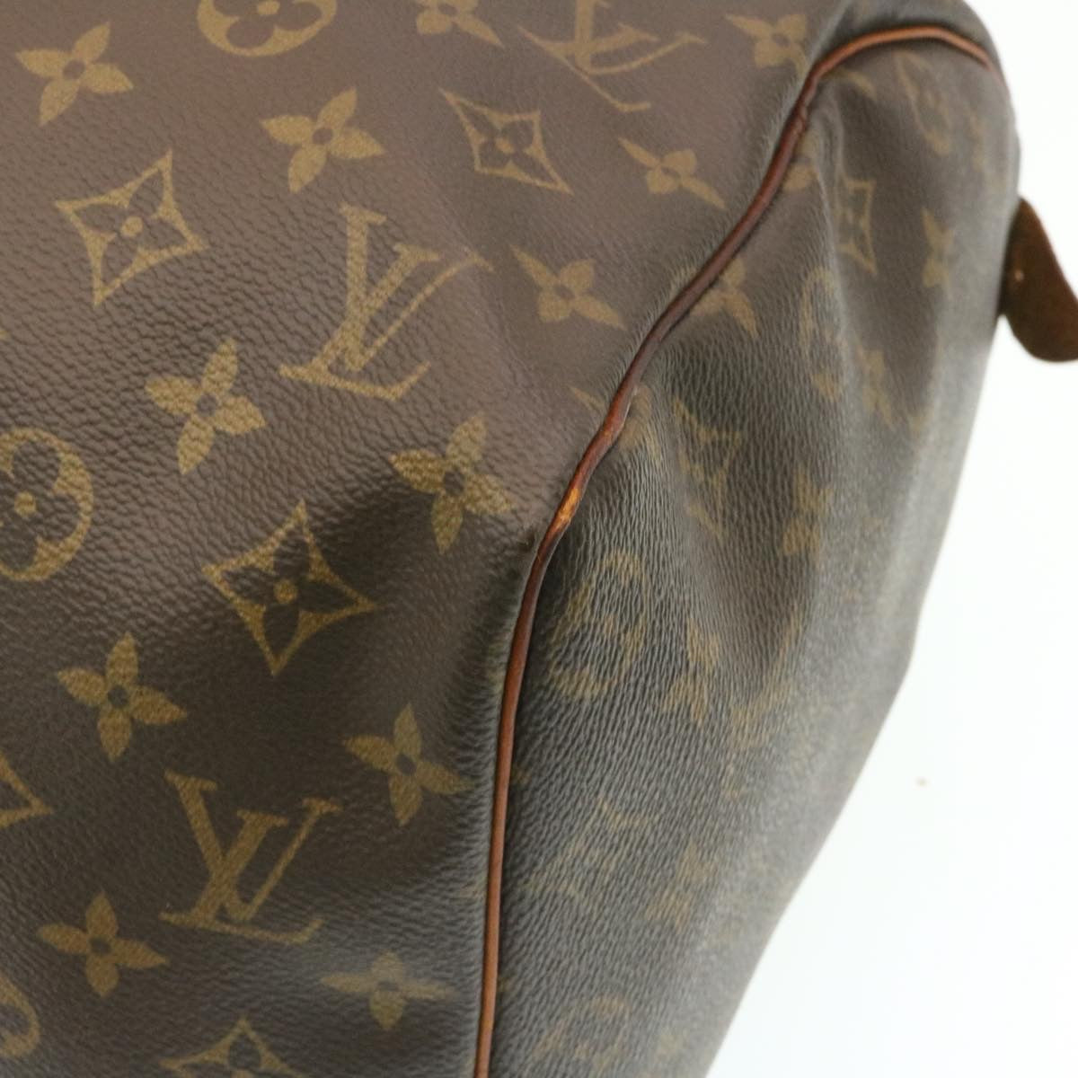 LOUIS VUITTON Monogram Keepall 45 Boston Bag M41428 LV ki1191