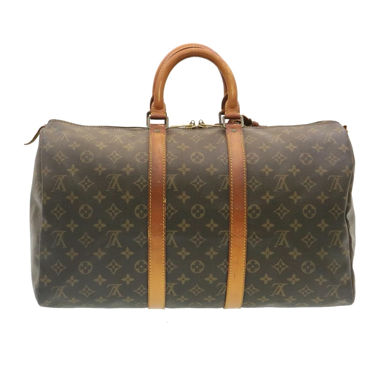 LOUIS VUITTON Monogram Keepall 45 Boston Bag M41428 LV ki1191
