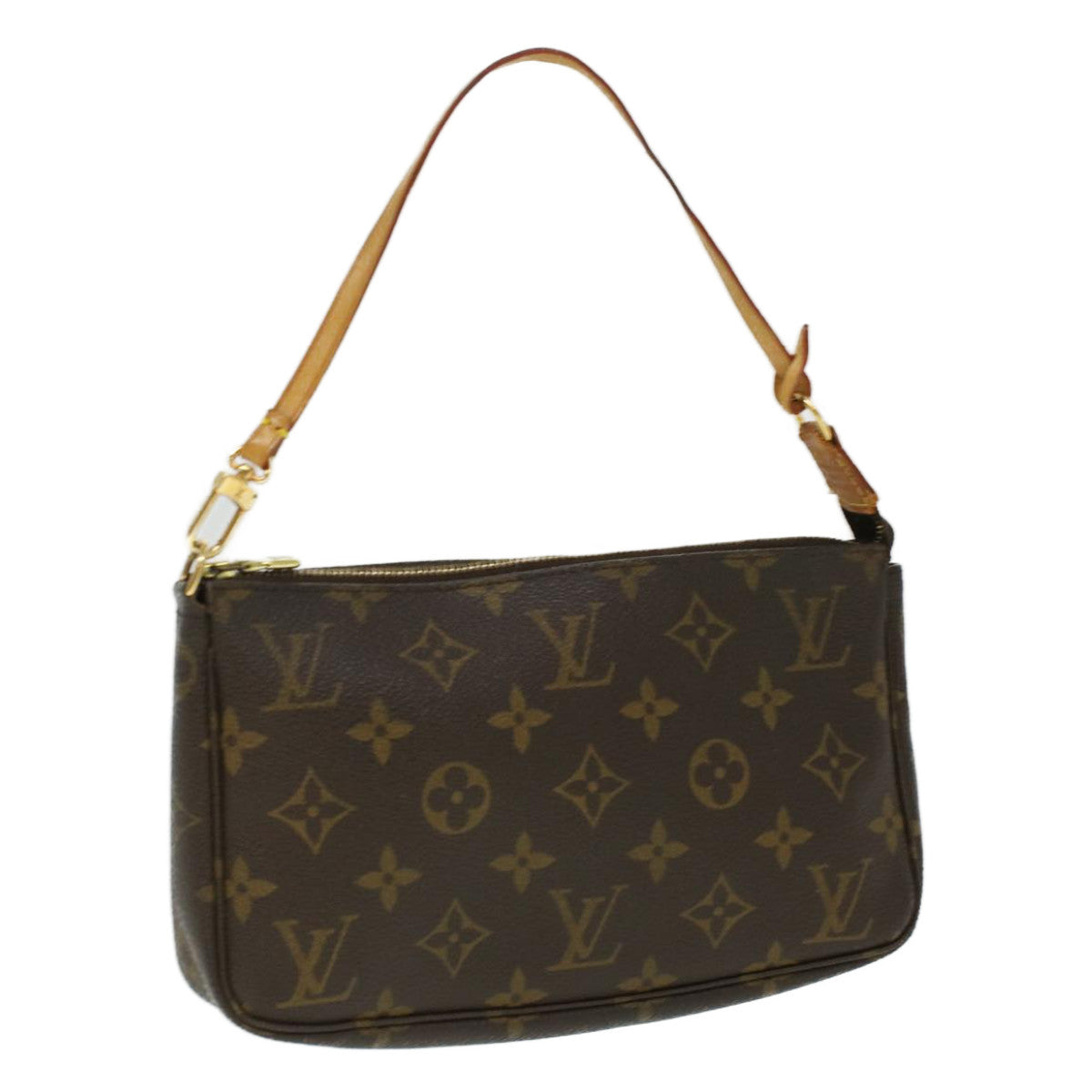 LOUIS VUITTON Monogram Pochette Accessoires Pouch M51980 LV ki1194