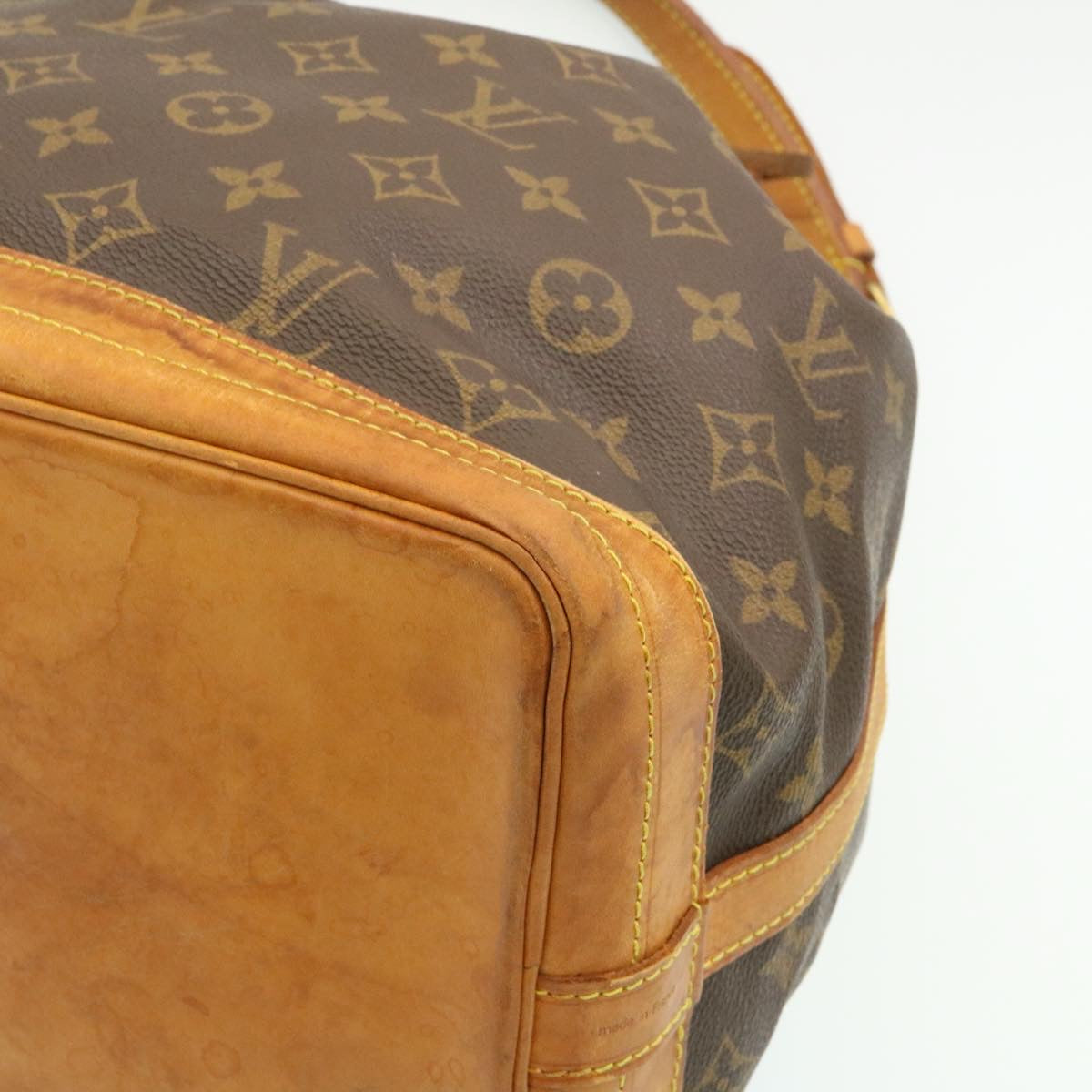 LOUIS VUITTON Monogram Noe Shoulder Bag M42224 LV ki1233