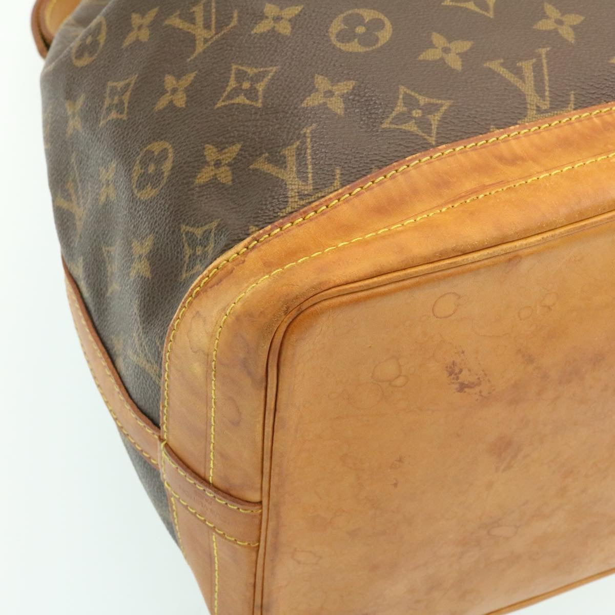 LOUIS VUITTON Monogram Noe Shoulder Bag M42224 LV ki1233
