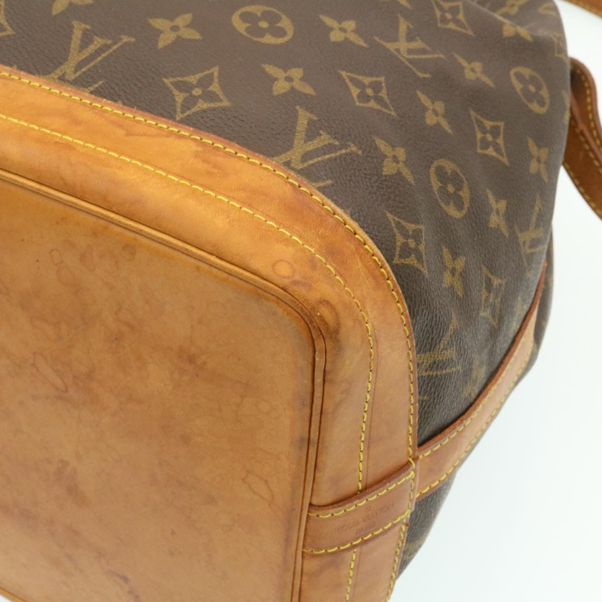LOUIS VUITTON Monogram Noe Shoulder Bag M42224 LV ki1233