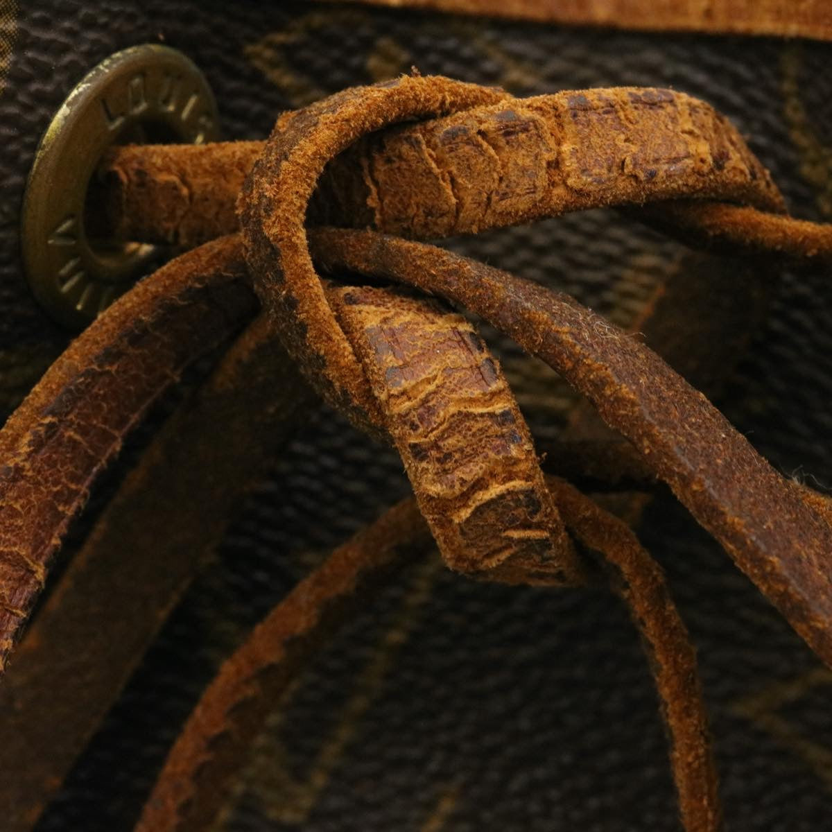 LOUIS VUITTON Monogram Noe Shoulder Bag M42224 LV ki1233