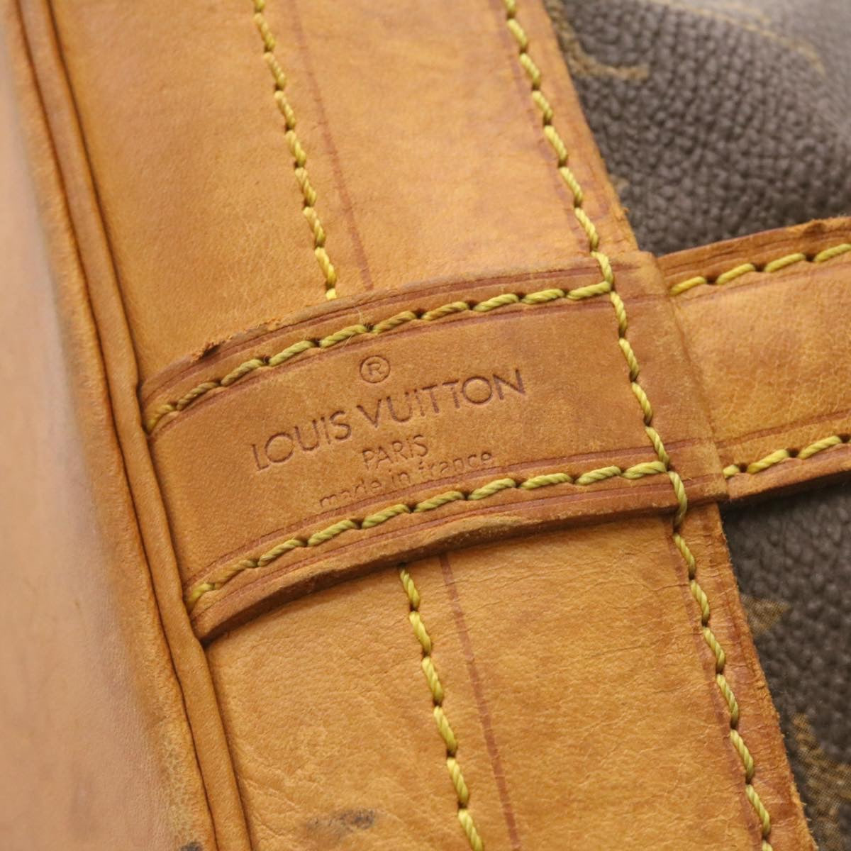 LOUIS VUITTON Monogram Noe Shoulder Bag M42224 LV ki1234